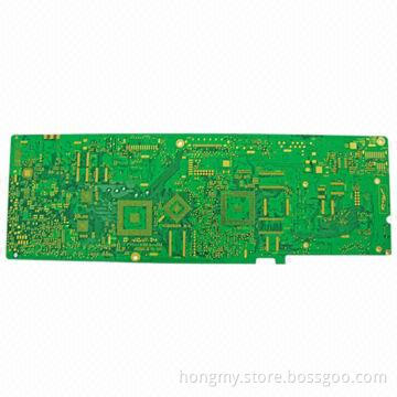 High-density Multilayer PCB 8-layer with Green Solder Mask and 2oz Copper Thickness
